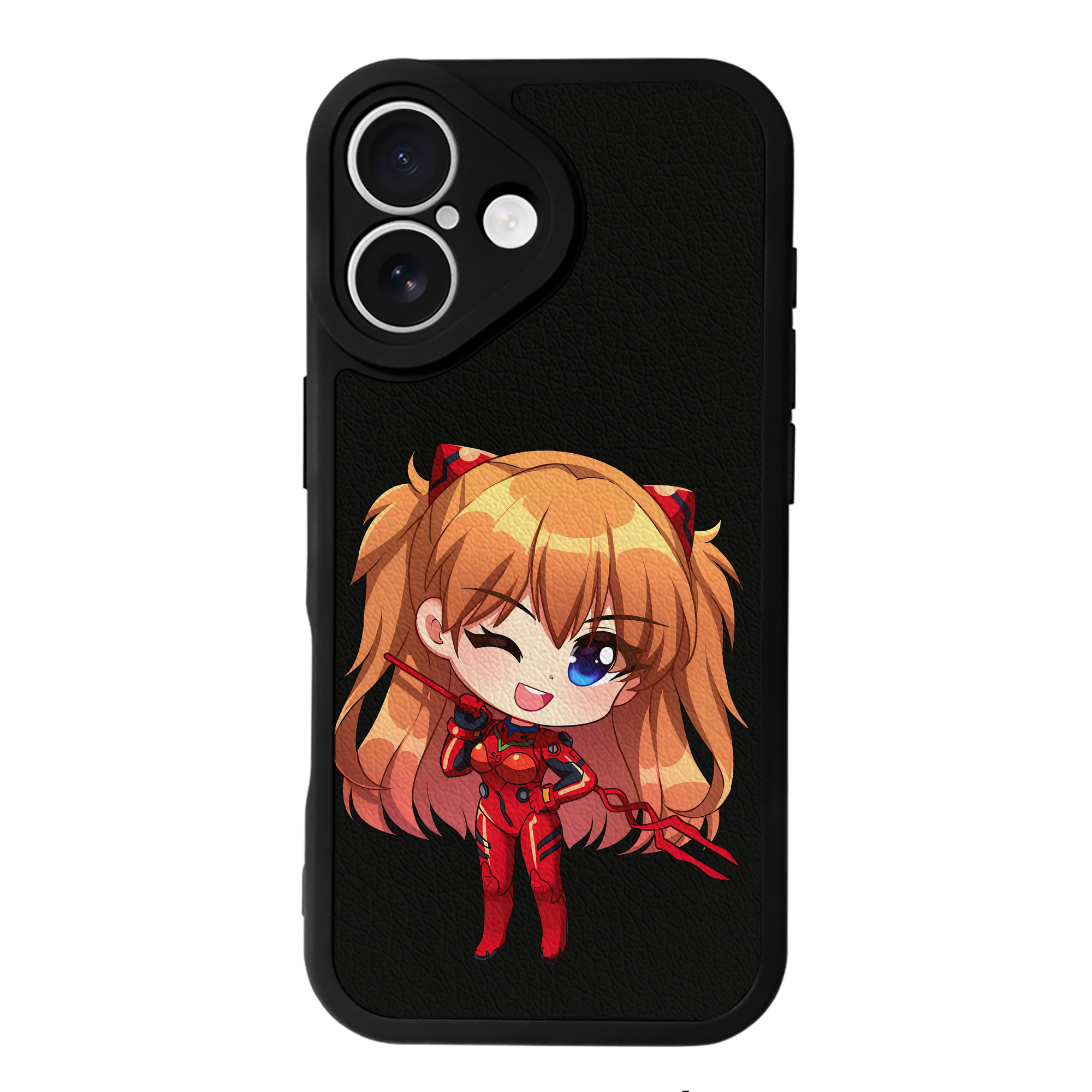 （画像用） EVA 新世紀エヴァンゲリオン 【iPhone 16シリーズ対応】シリコンスマホケース（レザー調） 材質：シリコン